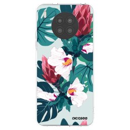 Átlátszó szilikon tok az alábbi mobiltelefonokra Huawei Nova 8i - Rhododendron