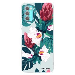 Átlátszó szilikon tok az alábbi mobiltelefonokra Motorola Moto G60 - Rhododendron