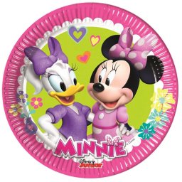 party tányér Disney Minnie 8 db-os 19,5 cm