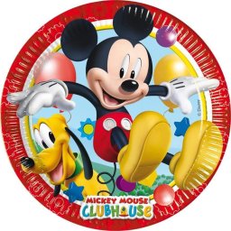party tányér Disney Mickey 8 db-os 23 cm