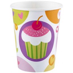 party pohár muffin papír 8 db-os 266 ml