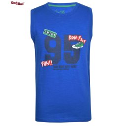 póló újjatlan 95 royal kék