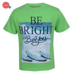 póló zöld Be Bright