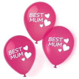 Best Mom Ever, Legjobb anya léggömb, lufi 6 db-os