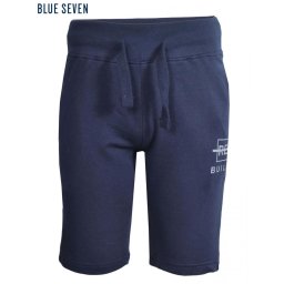 zsebes pamut short Build sötétkék