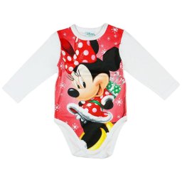 Disney Minnie Karácsonyi hosszú ujjú body