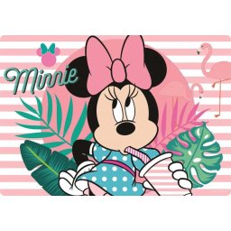Minnie egér Flamingóval Tányéralátét
