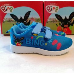 Bing nyuszi mintás tépőzáras cipő