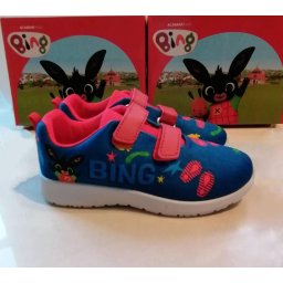 Bing nyuszi mintás tépőzáras cipő
