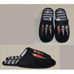 NŐI CSAJOS HÁZIPAPUCS, TEXTIL,