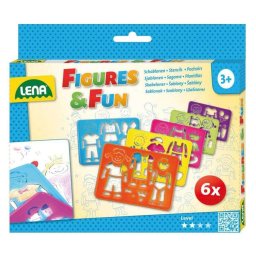 LENA: gyerekfigurás rajzsablon