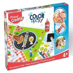 Kreatív készségfejlesztő készlet kerti parti-Color and Play