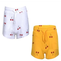 pamut nyári short szett/2db cseresznye mintás
