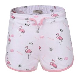 pamut nyári short Flamingó mintás