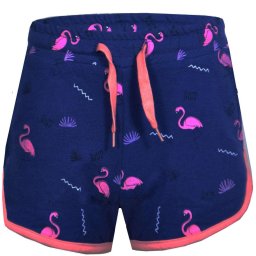 pamut nyári short Flamingó mintás