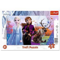 Trefl puzzle - Jégvarázs II - 15 darabos keretes