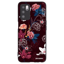 Fekete szilikon tok az alábbi mobiltelefonokra OPPO A16 - Dark Meadow