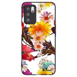 Fekete szilikon tok az alábbi mobiltelefonokra OPPO A16 - Meadow