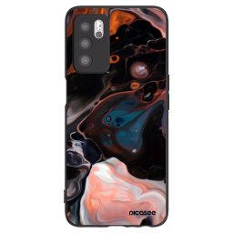 Fekete szilikon tok az alábbi mobiltelefonokra OPPO A16 - Cream