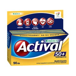 Béres Actival 50+ filmtabletta 90x