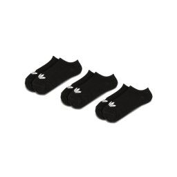 adidas 3 pár unisex bokazokni Trefoil Liner S20274 Fekete