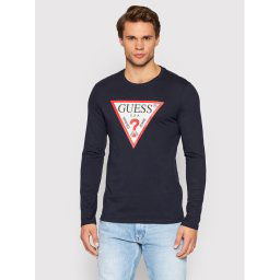Guess Hosszú ujjú M2YI31 I3Z11 Sötétkék Slim Fit