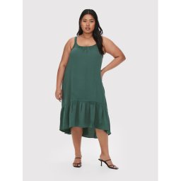 ONLY Carmakoma Nyári ruha Paello 15261515 Zöld Regular Fit