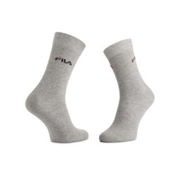 Fila 3 pár uniszex hosszú szárú zokni F9630 Szürke