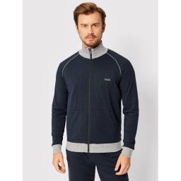 Boss Pulóver Mix&Match 50469548 Sötétkék Regular Fit