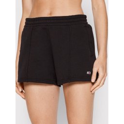 Tommy Jeans Sport rövidnadrág Essential DW0DW12626 Fekete Regular Fit