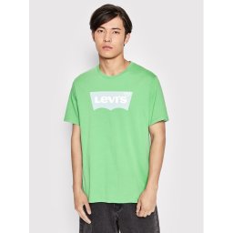 Levi's® Póló Graphic Crewneck 22491-0234 Zöld Regular Fit