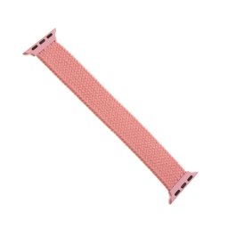 Okosóra szíj rugalmas nylon pink XL Apple Watch 38-40mm FIXED (FIXENST-436-XL-PI)