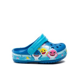 Crocs Papucs Crocsflbaby Shark Band Clog T 207066 Kék