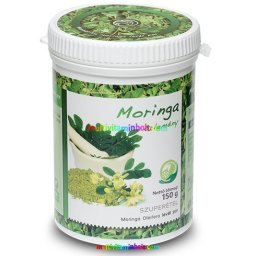 Moringa őrlemény, 150 g, Prémium nyers moringa Oleifera levél por - Mannavita