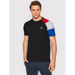 Le Coq Sportif Póló 2210553 Fekete Regular Fit