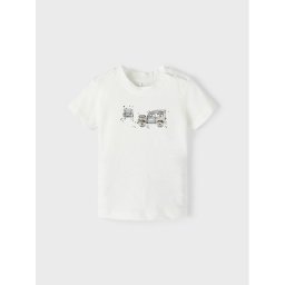NAME IT Póló 13203219 Fehér Regular Fit