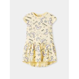 NAME IT Hétköznapi ruha 13202996 Sárga Regular Fit