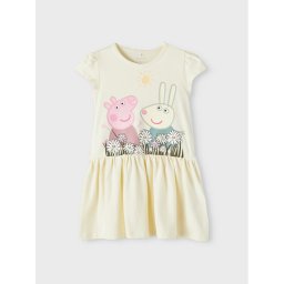 NAME IT Nyári ruha PEPPA PIG 13203498 Sárga Regular Fit