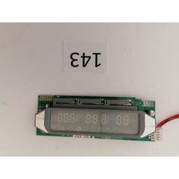 Whirlpool mosógép digit kijelző panel, AWE9630 típusú mosógép kijelzőpanel, MA143