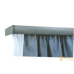 DecoLino Premium profil 07 antracit - Design karnis szett mennyezeti tartóval (10 színben választható)