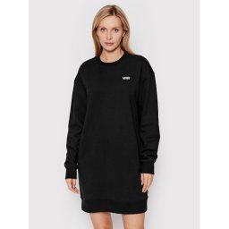 Vans Kötött ruha Flying V Bff VN0A5LNV Fekete Relaxed Fit