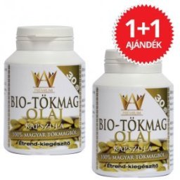 Prémium Bio tökmagolaj kapszula 1+1 Akció - 2x30db