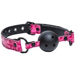 Ns Novelties Sinful Adjustable Vinyl Ball Gag, Pink szájpecek