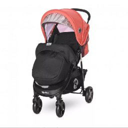 Lorelli Martina sport babakocsi + lábzsák - Black&Ginger Orange