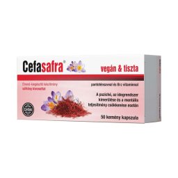 Cefasafra Sáfrány kivonat kapszula 50x