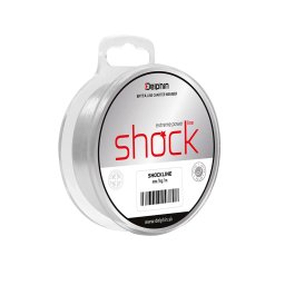 Delphin SHOCK kagylóálló dobóelőke zsinór, átlátszó, 0.40mm, 80m