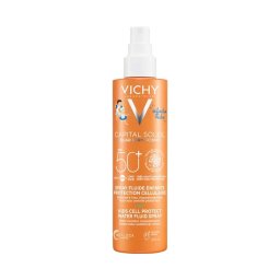 Vichy Capital Soleil Kids Cell Protect water fluid spray SPF 50+ 200ml