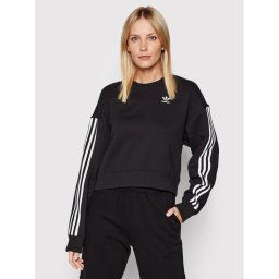 adidas Pulóver adicolor Classics HC2064 Fekete Relaxed Fit