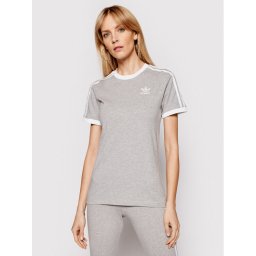 adidas Póló adicolor Classics 3-Stripes GN2909 Szürke Regular Fit