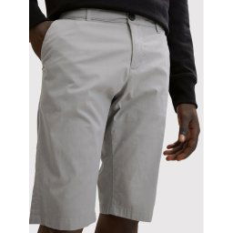 Tom Tailor Szövet rövidnadrág 1031444 Szürke Regular Fit